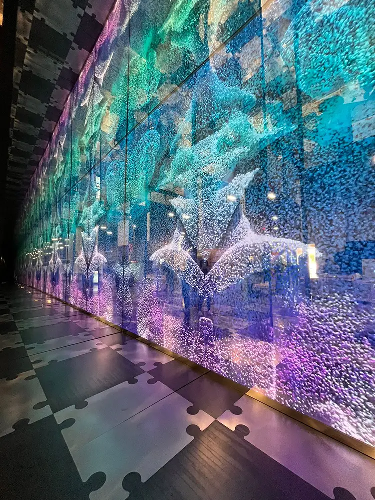 Spiegelwand Semi-Transparent Messe Las Vegas