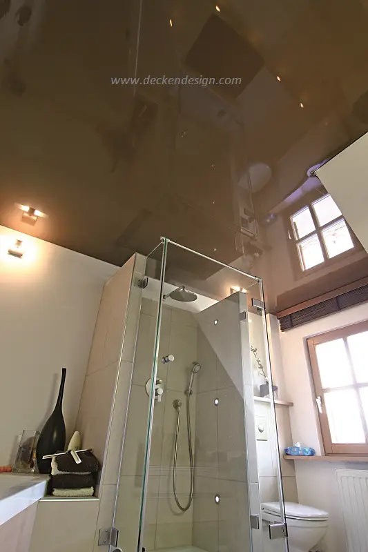 Badezimmer Spanndecke Zwischendecke