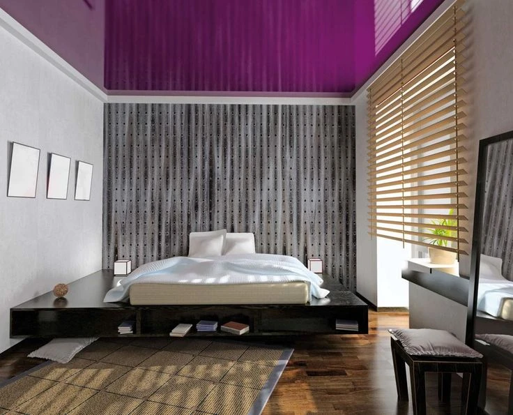 Spanndecke, Schlafzimmer