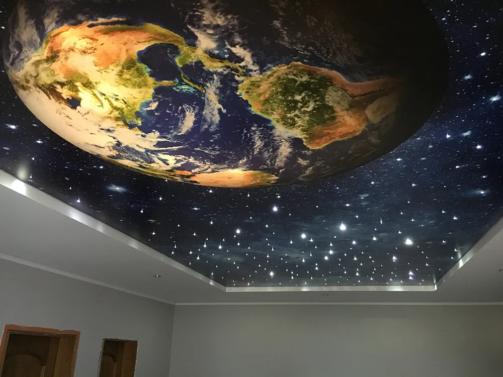 Bedruckte Decke Erde