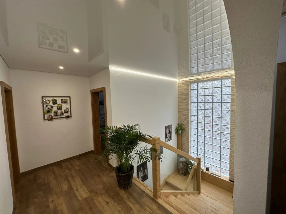 Spanndecke, Lichtdecke, Stiegenhaus